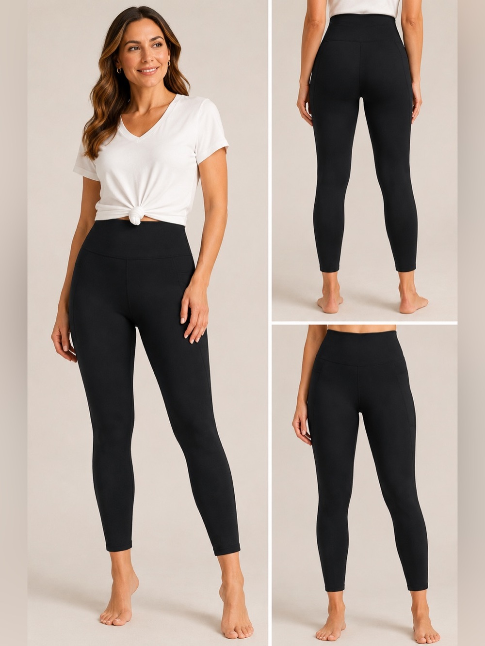 Women with Control Tummy Control Shaping Black Leggings Size 0 NWT